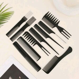 💕5/$18 New Black and White Hair Comb Set